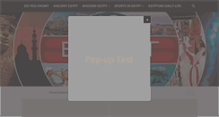 Desktop Screenshot of discoveregypt.net